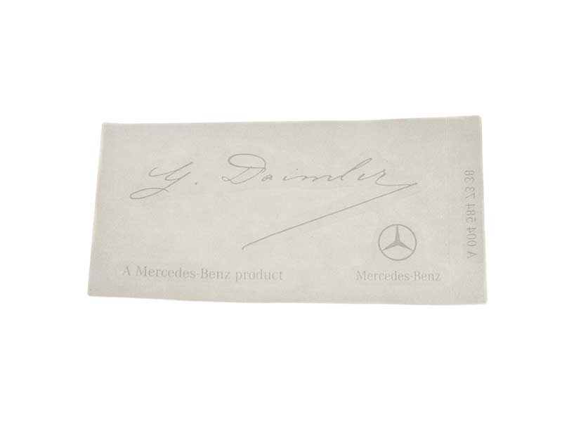 Daimler SIGNED MERCEDES-BENZ Windshield Decal Sticker 1295840838 