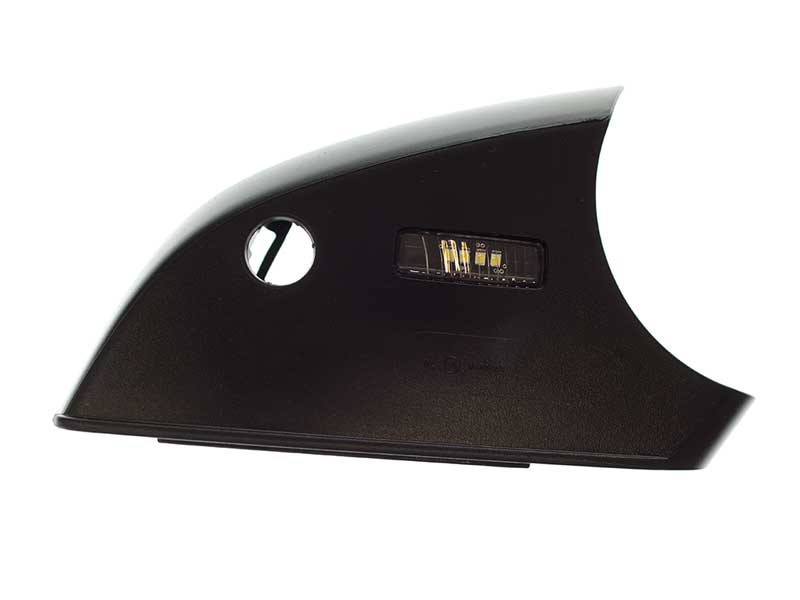 Genuine Mercedes 1668101015 Door Mirror Cover; Front Right