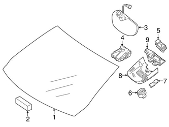 Genuine Mercedes 1729058200 Cabin Air Temperature Sensor; Front - Mercedes | 2048210851 0075421318 Wiring Harness Diagram AutohausAZ