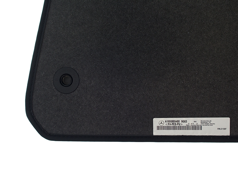 Genuine Mercedes 19068093009G63 Velour Floor Mats; Anthracite; 2 