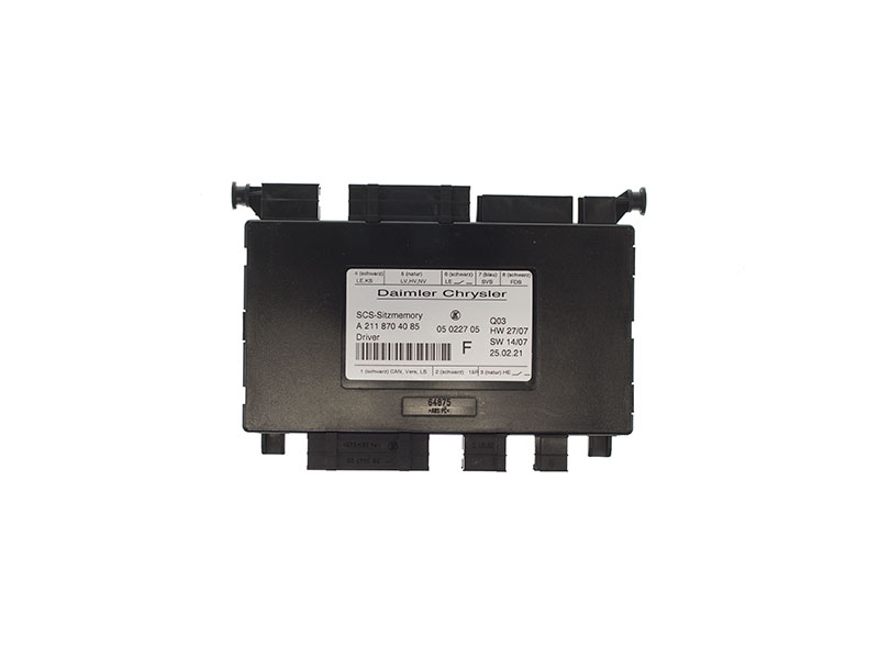Genuine Mercedes 2118704085 Power Seat Control Module; Left Front, Left, Right, Right Front