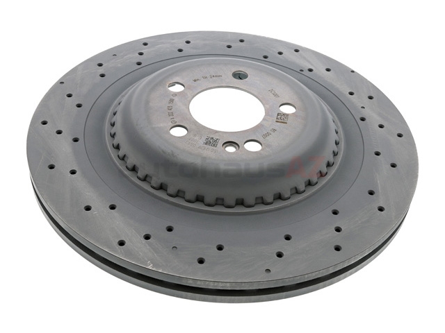 Genuine Mercedes 2224231500, A2224231500 Disc Brake Rotor; Rear