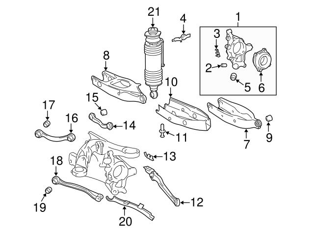 2303501106 Genuine Mercedes Control Arm