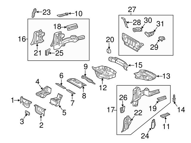 Genuine Mercedes 2306180716 Instrument Panel Side Cover; Left, Right ...