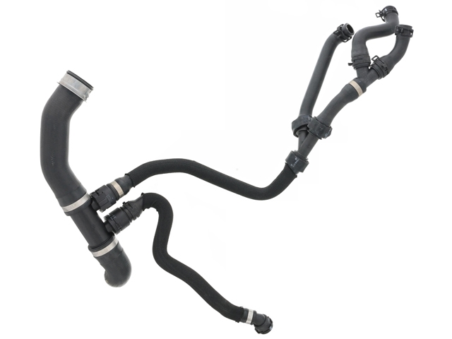 4635019284 Genuine Mercedes Radiator Coolant Hose; Right