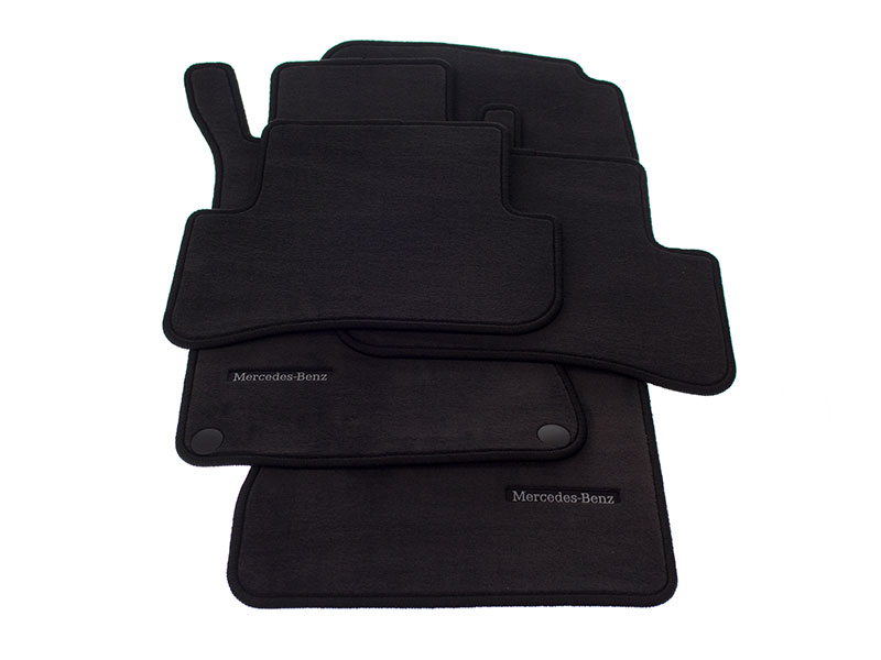 Car rib floor mats Mercedes C-Class W203, original Mercedes-Benz