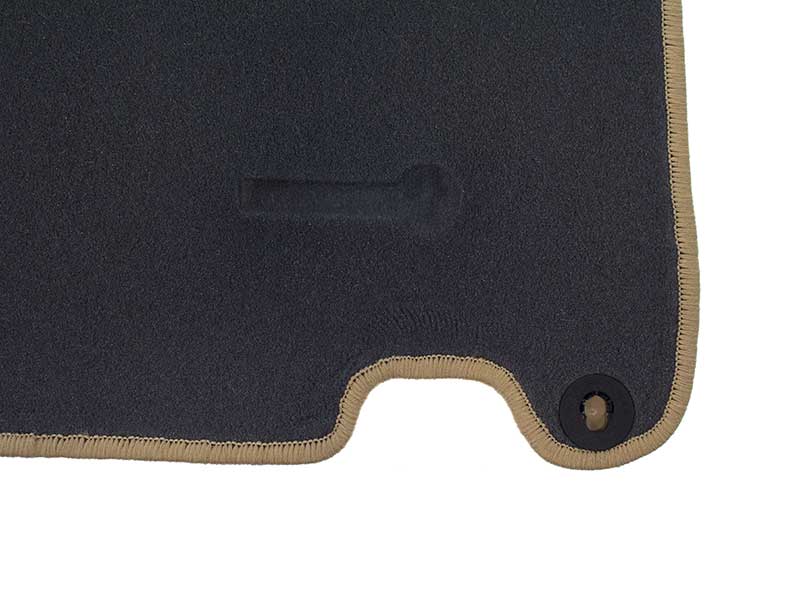Genuine Mercedes Q6680511 Floor Mat Set; Stone Mercedes BQ6680511
