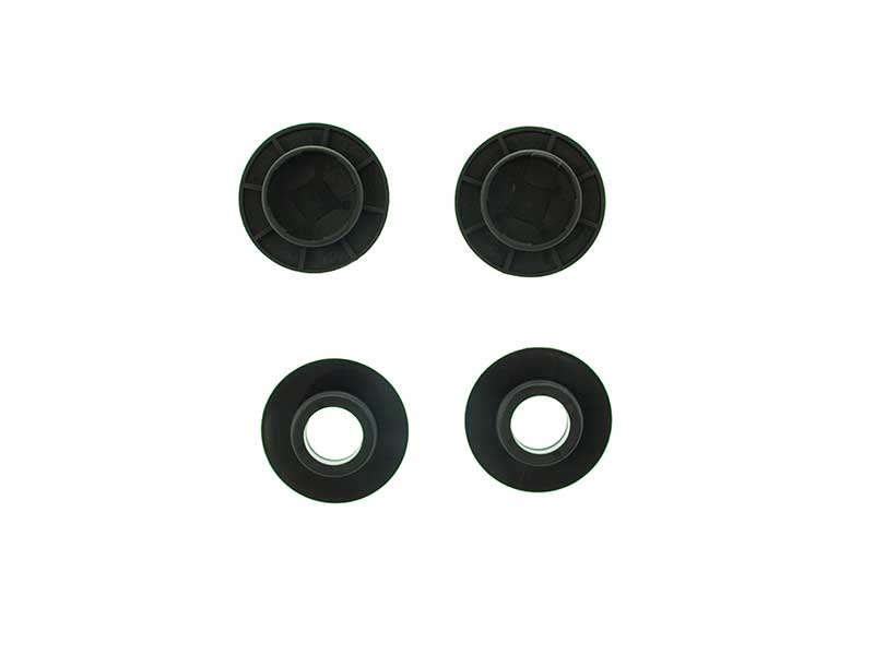 Genuine Mercedes Q6680520 Floor Mat Retention Button Clips; Black; Set of 2