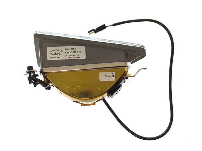 Genuine Mercedes WA2028200256 Fog/Cornering Light Assembly; Front Right