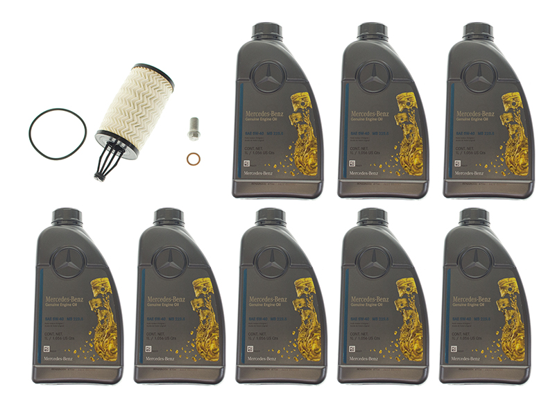Buy Mercedes GLE350 Oil Filter Mann, Genuine Mercedes, Purflux