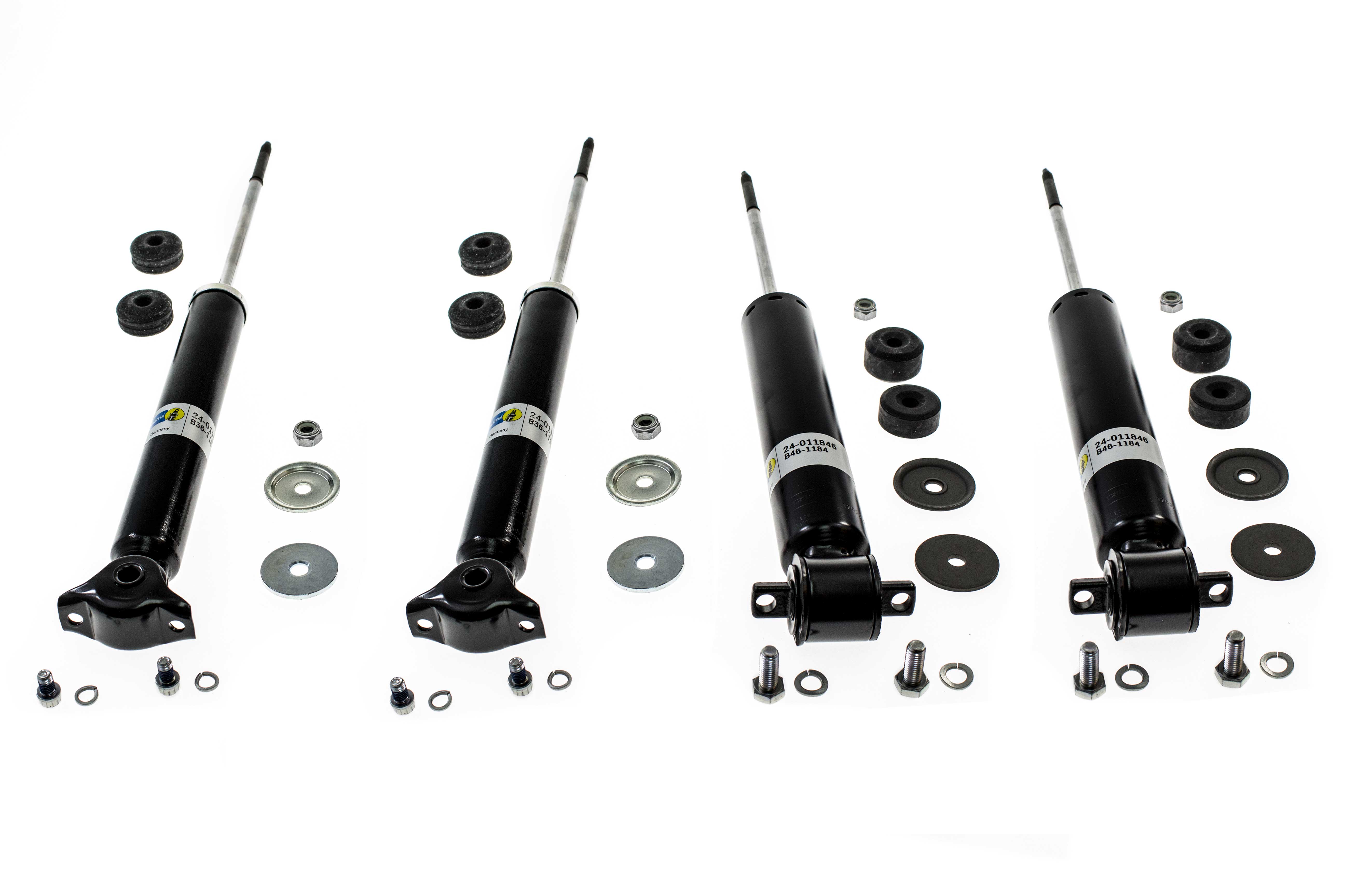 AAZ Preferred MBERSHOCKKIT Shock Absorber Set; Front and Rear Shocks