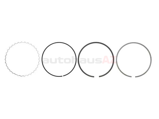 Mahle 1120300124, 00114N0 Piston Ring Set; Standard; 89.9mm