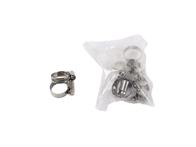 MH10 Aftermarket Hose Clamp; 16-27mm (approx. 0.6 - 1.0 inch); PACK of 10