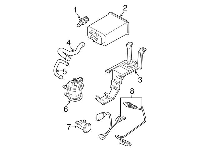 16137300677 MINI Cooper Replacement Venting Line w/ Leak
