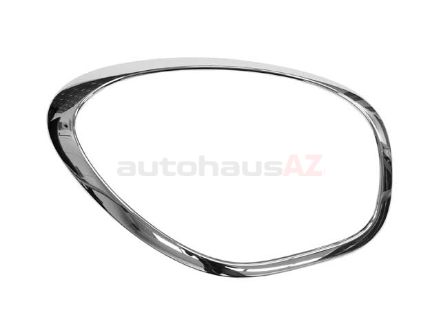 51139813824 Genuine Mini Headlight Trim Ring; Right
