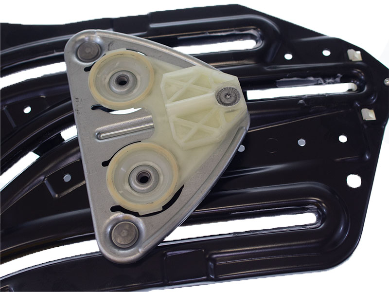 Genuine Mini 51377111017 Window Regulator; Rear Left without Motor