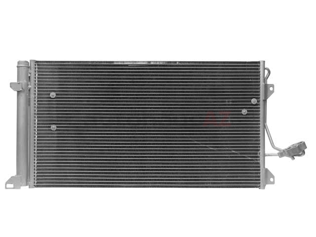 Nissens 4L0260401A, 94667 A/C Condenser; With Receiver Drier