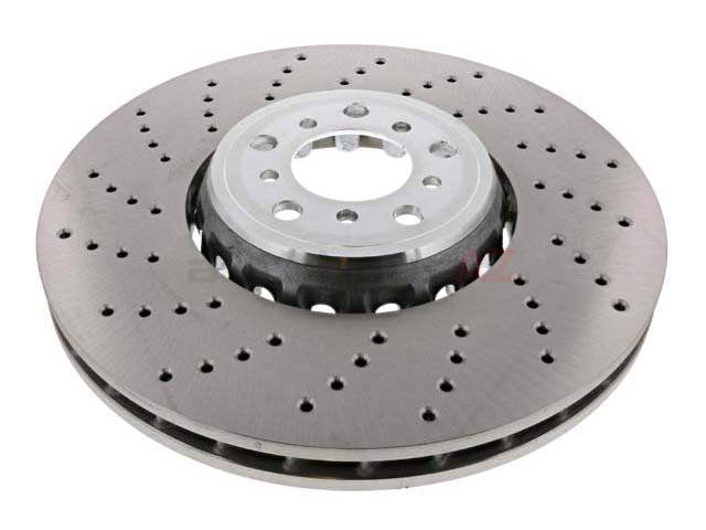 SHW Performance 34112284901, 1058 Disc Brake Rotor; Front Left;  Directional; 395x36mm - BMW