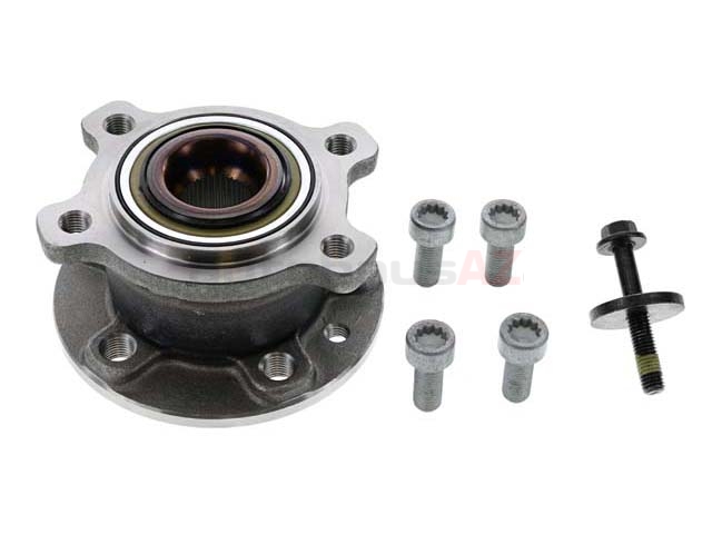Optitec 31360027, 892892 Wheel Bearing and Hub Assembly; Rear - Volvo