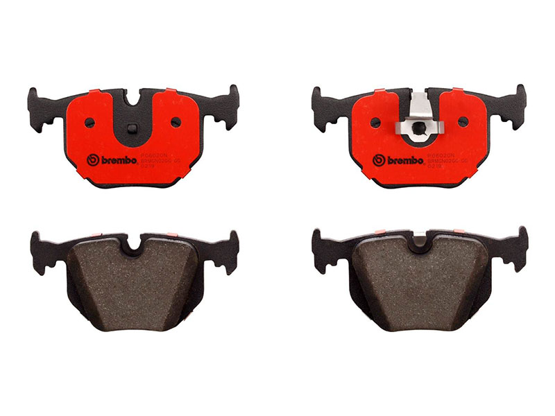 Brembo Front Ceramic Disc Brake Pad Set /& Sensor For BMW E46 330Ci 330i 330xi M3