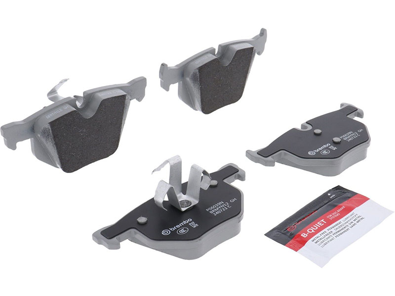 P06039N Brembo Ceramic Brake Pad Set; Rear