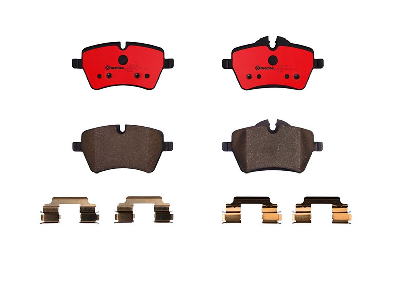 P06051N Brembo Ceramic Brake Pad Set; Front