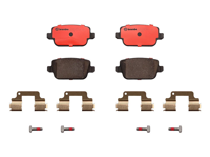 P44016N Brembo Brake Pad Set; Rear