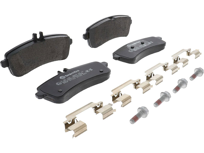 thumbnail interactive-video image 1 of Bosch Front Brake Pads For Mercedes W221 S320 S350 3.0 Diesel Saloon (2005–2013) 1 of 6