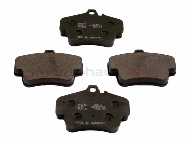 995541636 Pagid Racing Brake Pad Set; Front