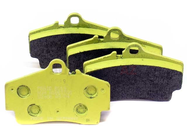 995541837 Pagid Racing Brake Pad Set; Rear
