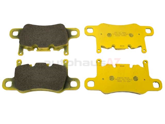 995541962 Pagid Racing Brake Pad Set; Rear