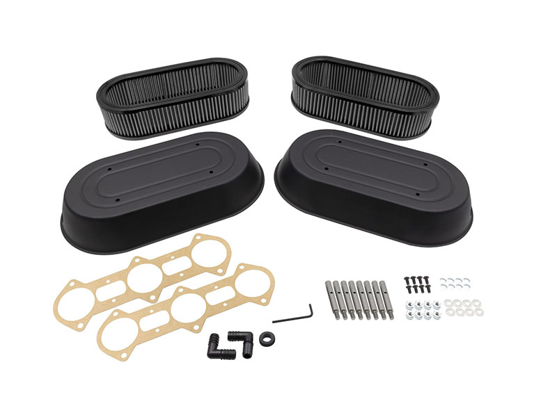 PMO Induction PMO3160 Air Cleaner Kit; Short Height w/ Water Shield