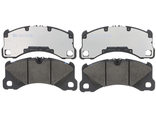 971698151AB Genuine Porsche Brake Pad Set