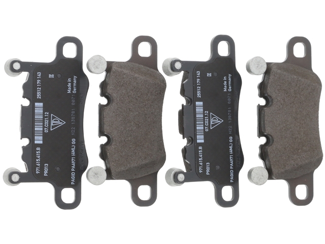 Genuine Porsche 971698451J Brake Pad Set; Rear - Porsche | 971698451B