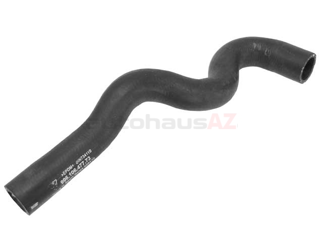 99610647775 Genuine Porsche Coolant Hose; From Water Pump Housing