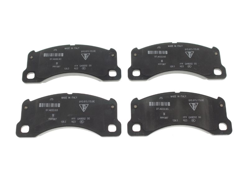 9Y0698151BE Genuine Porsche Brake Pad Set