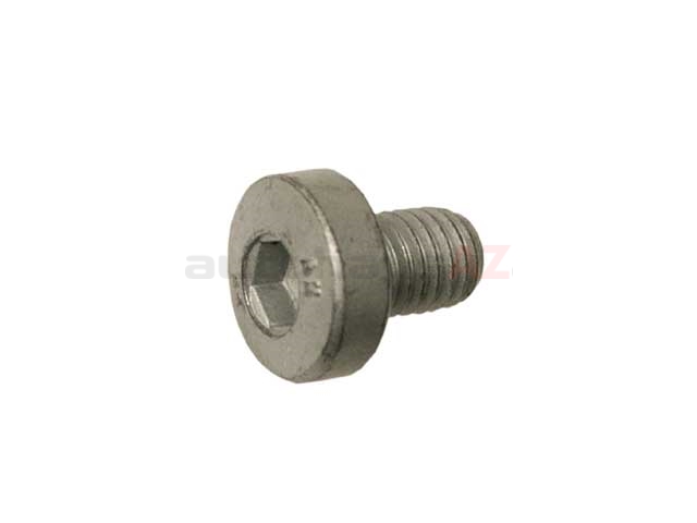 N90544203 Genuine Porsche Water Pump Pulley Bolt; 8 x 11 mm