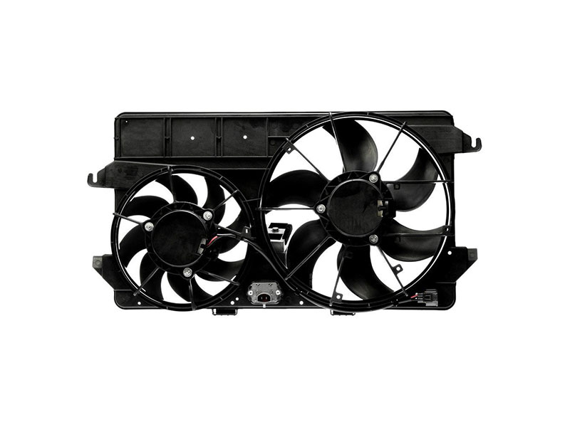 Cooling Fan Assembly For Ford Fiesta 2011-2019 (Non-Turbo) - Driver Side, Part #621-503, 12V, 670 CFM