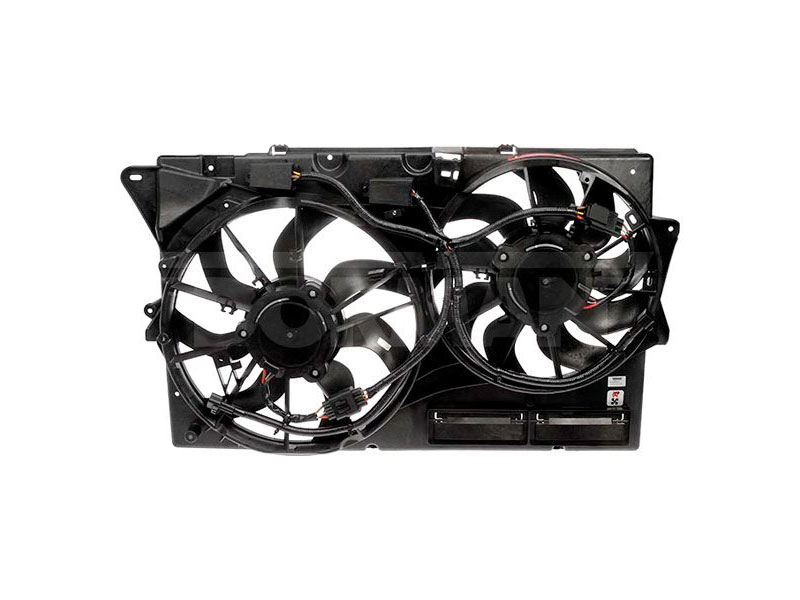 Radiator Cooling Fan Assembly For Ford Fiesta 2011-2019 (Non-Turbo 1.6L) - Driver Side Replacement