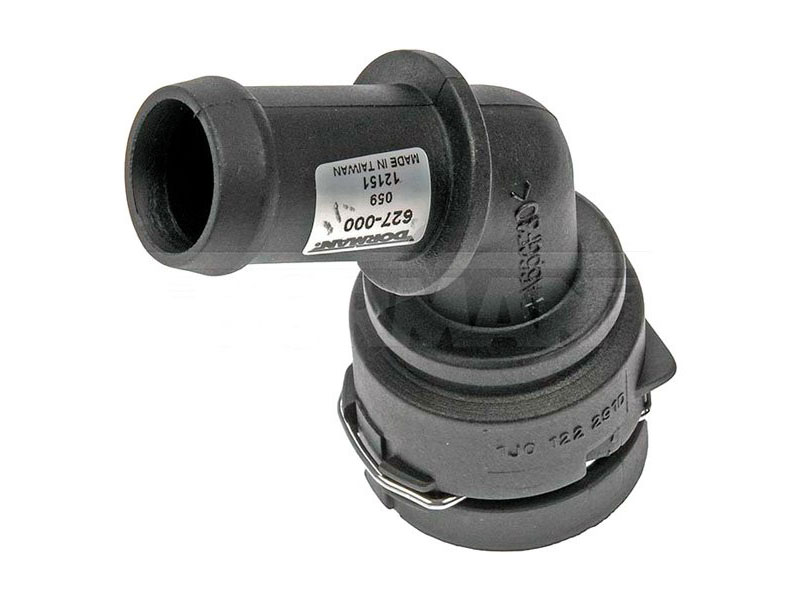 Dorman 627000 Engine Coolant Hose Connector Audi, VW 1470066 1J0122291D 291D 86156
