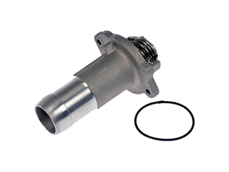 BDFHYK Aluminium Coolant Thermostat Housing Assembly For Hummer H3/H3T, Chevy Colorado, GMC Canyon 2.8L-3.7L