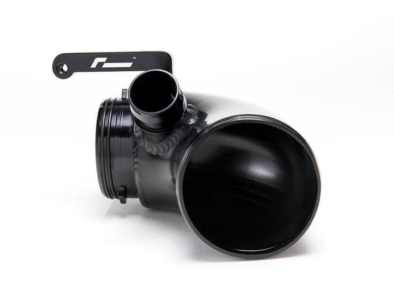 RacingLine VWR12G7R600ITINLET Turbocharger Inlet Pipe; Aluminum; Black