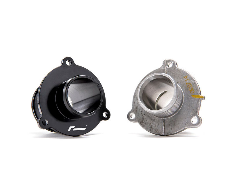 RacingLine VWR16G7TDEL Turbo Muffler Delete; Billet Aluminum