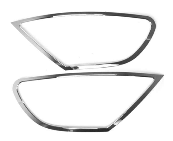 URO Parts RLRE65 Tail Light Molding; Chrome, 2pc Set BMW URO006633