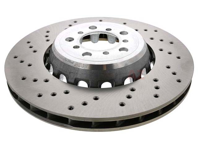 34112284809 SHW Performance Disc Brake Rotor; Front Left