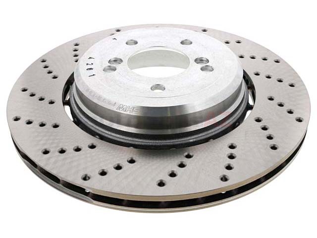 34212282808 SHW Performance Disc Brake Rotor; Rear Right