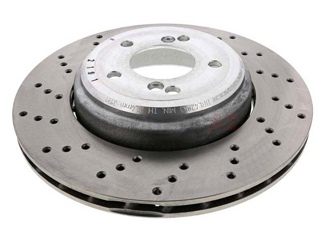 34212283803 SHW Performance Disc Brake Rotor; Rear Left