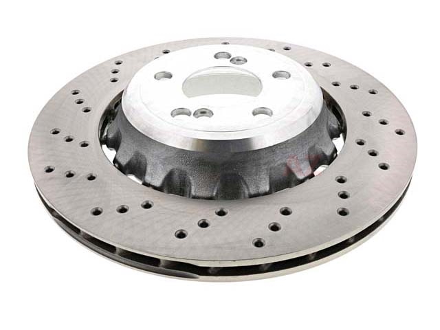 34212284811 SHW Performance Disc Brake Rotor; Rear Left