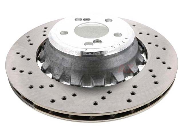 34212284903 SHW Performance Disc Brake Rotor; Rear Left