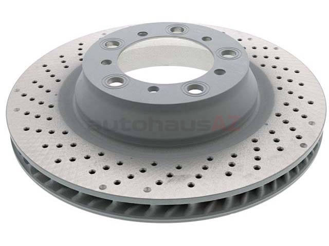 98135240300 SHW Performance Disc Brake Rotor; Rear Left